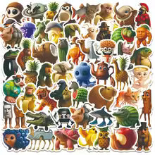 10/30/60pcs Italian Brainrot Stickers Tung Tung Tung Sahur Decals Funny Animal Sticker Toys Waterproof DIY Laptop Phone Car