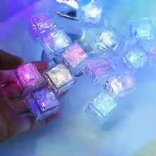 6/12PCS Baby Bath Bathtub LED Light Up Toys Colorful Waterproof Glowing Bath Toys for Boys Girls Infant Birthday Xmas Gift