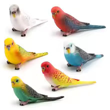 Simulated bird parrot children's ornament toy