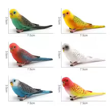 Simulated bird parrot children's ornament toy